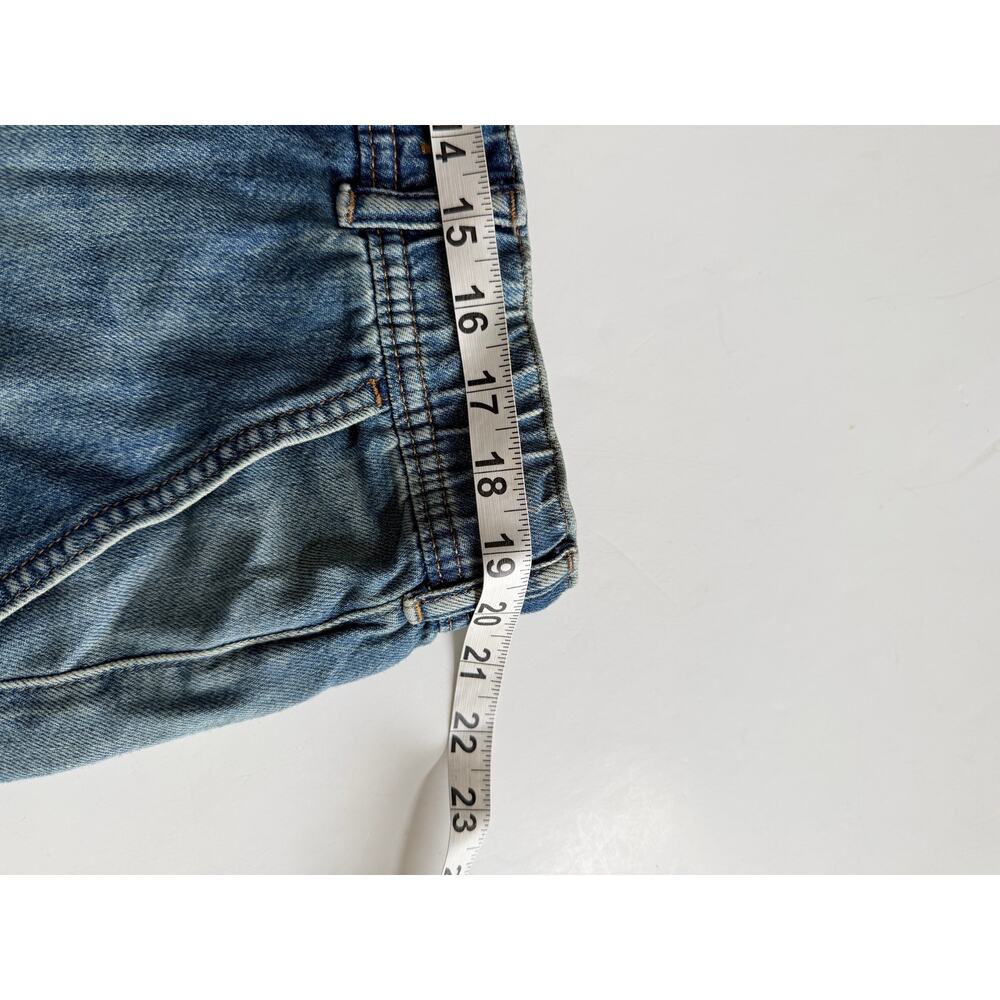 Pilcro Adi Pull-On Mid-Rise Flare Denim Jeans Anthropologie xl - Picture 8 of 9